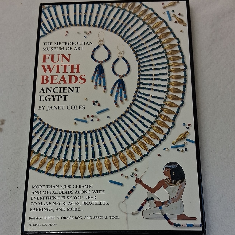 The  Metropolitan Museum Of Art Ancient Egypt by Janet Coles Beading Jewelry Kit